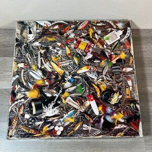 Vtg 1976 Springbok Puzzle, Doodle-Dads and Boogle-Bugs Complete Fishing Lure